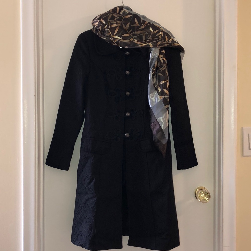 Fabulous Brocade Hearts & Roses UK fitted Jacket